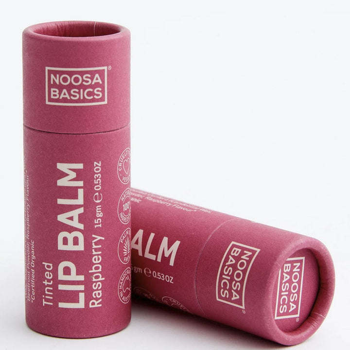 NOOSA BASICS Tinted Lip Balm - Raspberry