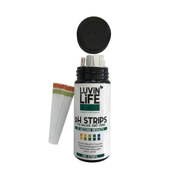 Luvin Life pH Strips For Saliva & Urine - Lavender Living
