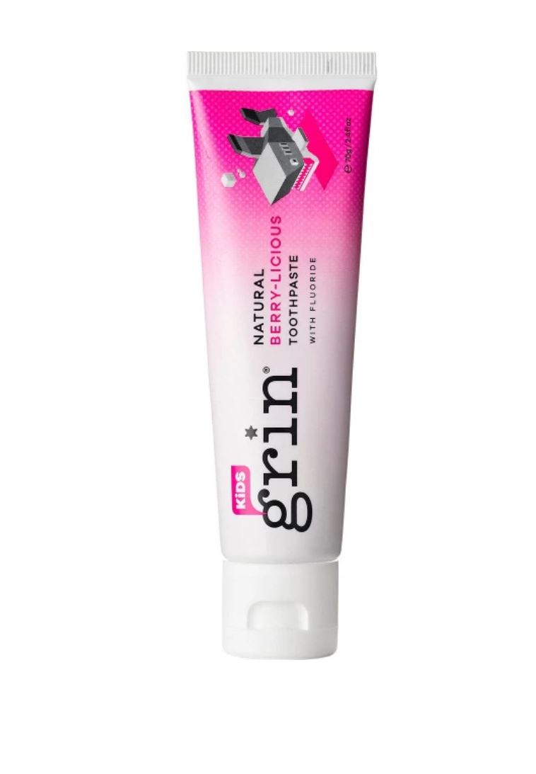 GRIN Kids Natural Toothpaste - Berrylicious
