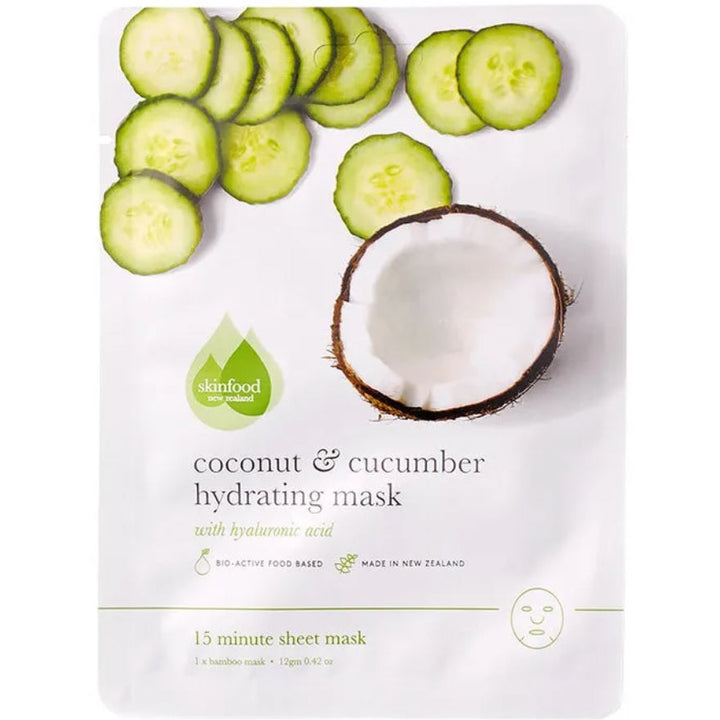 SKINFOOD NZ Coconut & Cucumber Hydrating Mask