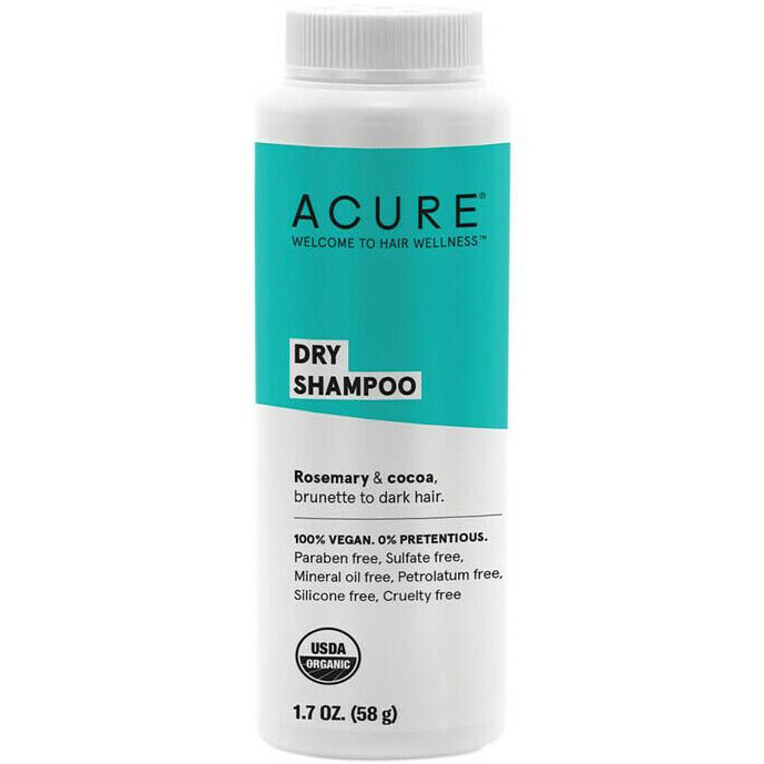 Acure Organic Dry Shampoo - Brunette to Dark Hair - Lavender Living