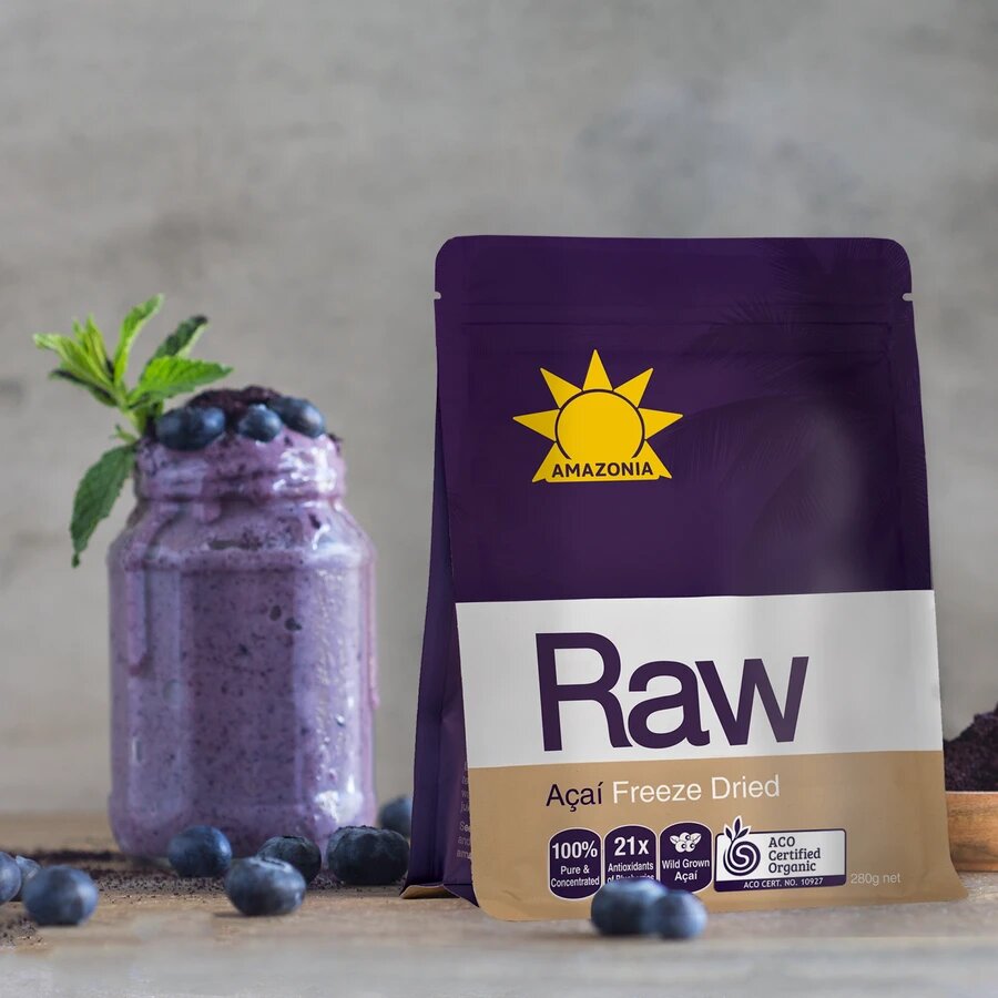 Amazonia Raw Acai Berry Freeze Dried Powder - Lavender Living