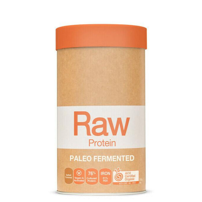 Amazonia Raw Protein Paleo Fermented - Salted Caramel - Lavender Living