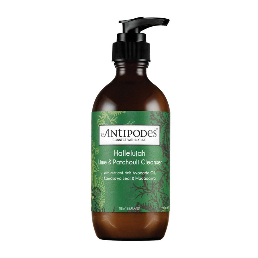 Antipodes Hallelujah Lime and Patchouli Cleanser - Lavender Living