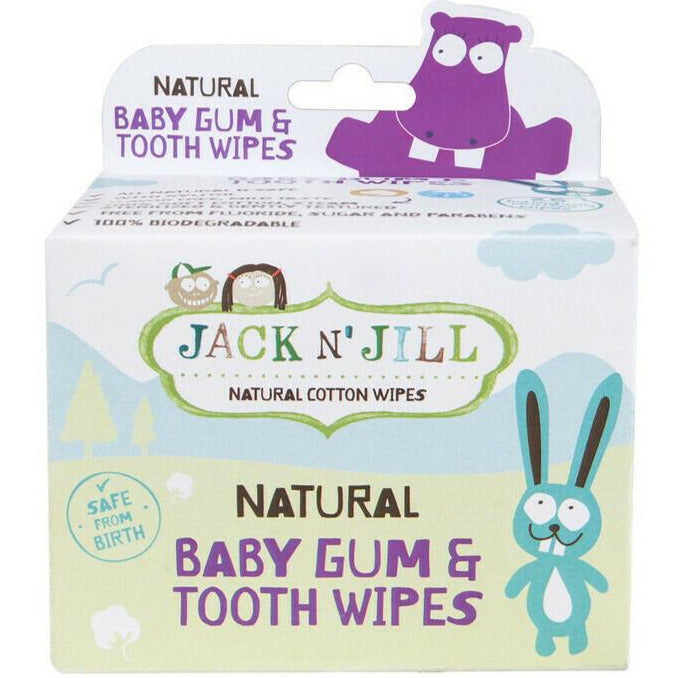 Jack N' Jill Natural Baby Gum and Tooth Wipes - Lavender Living