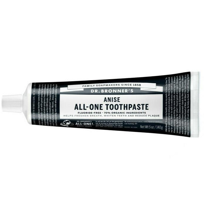 Dr. Bronner's All-One Toothpaste - Anise - Lavender Living