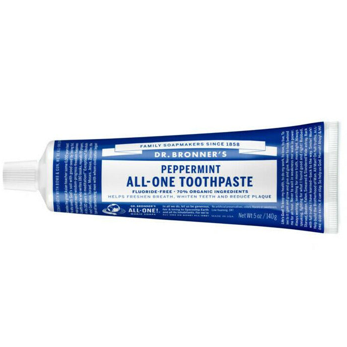 Dr. Bronner's All-One Toothpaste - Peppermint - Lavender Living