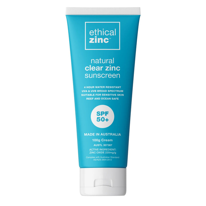Ethical Zinc Natural Clear Zinc Sunscreen - Lavender Living