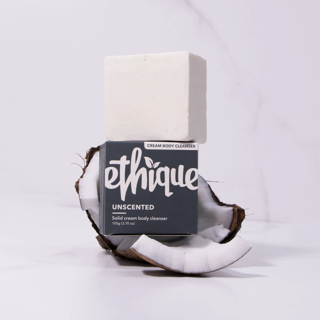 Ethique Solid Cream Body Cleanser - Unscented - Lavender Living