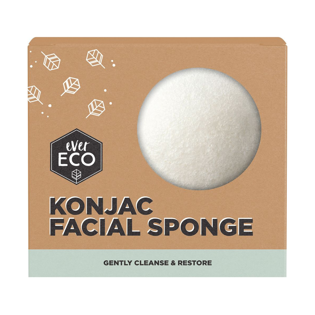 Ever Eco Konjac Facial Sponge - Cleanse & Restore - Lavender Living