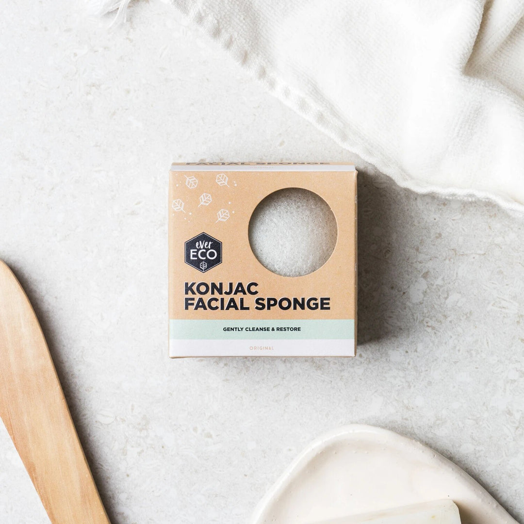 Ever Eco Konjac Facial Sponge - Cleanse & Restore - Lavender Living
