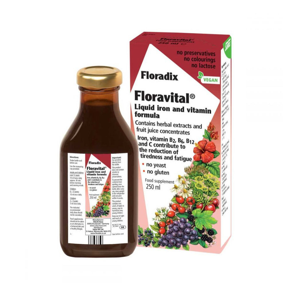 Floradix Floravital Liquid Iron Plus - Lavender Living