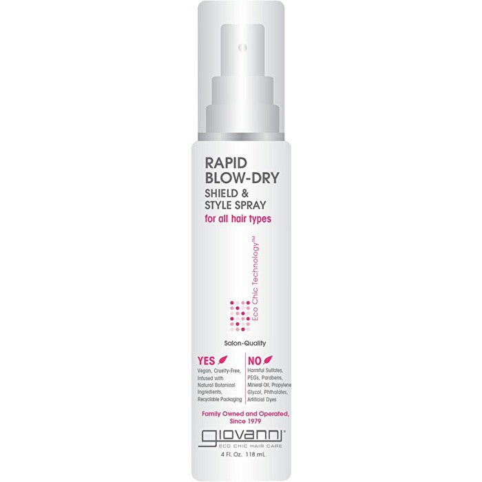 Giovanni Hair Shield & Style Spray Rapid Blow Dry - Lavender Living