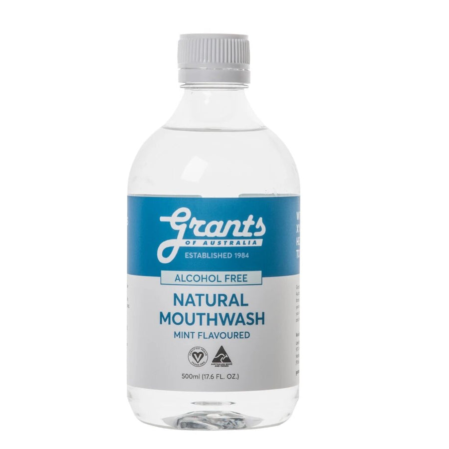 Grants Natural Alcohol Free Mouthwash - Mint Flavoured - Lavender Living