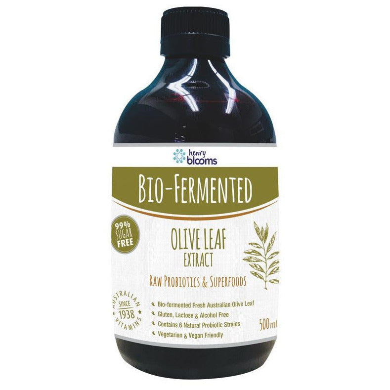 Henry Blooms Bio-Fermented Olive Leaf Extract - Lavender Living