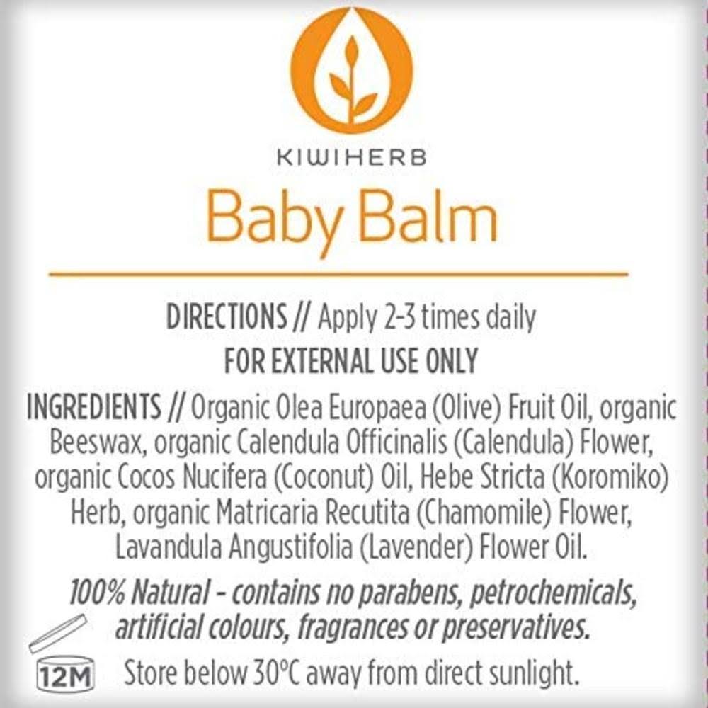Kiwiherb Baby Balm - Lavender Living