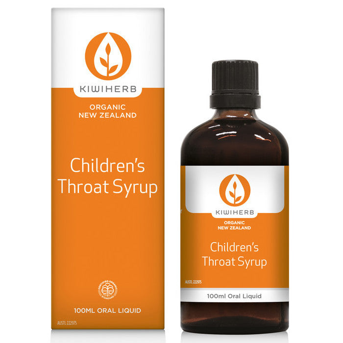 Kiwiherb Children's Throat Syrup - Lavender Living