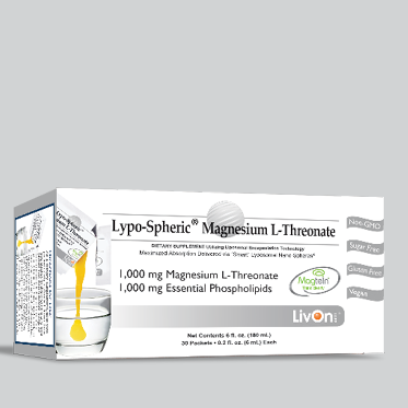 LivOn Laboratories Lypo-Spheric (Liposomal) Magnesium L-Threonate - Lavender Living