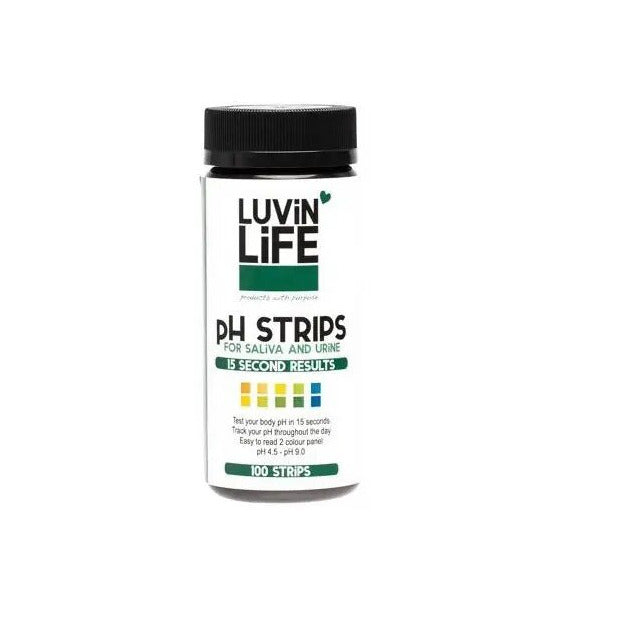 Luvin Life pH Strips For Saliva & Urine - Lavender Living