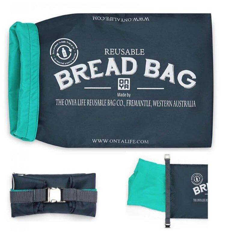 Onya Reusable Bread Bag - Charcoal - Lavender Living