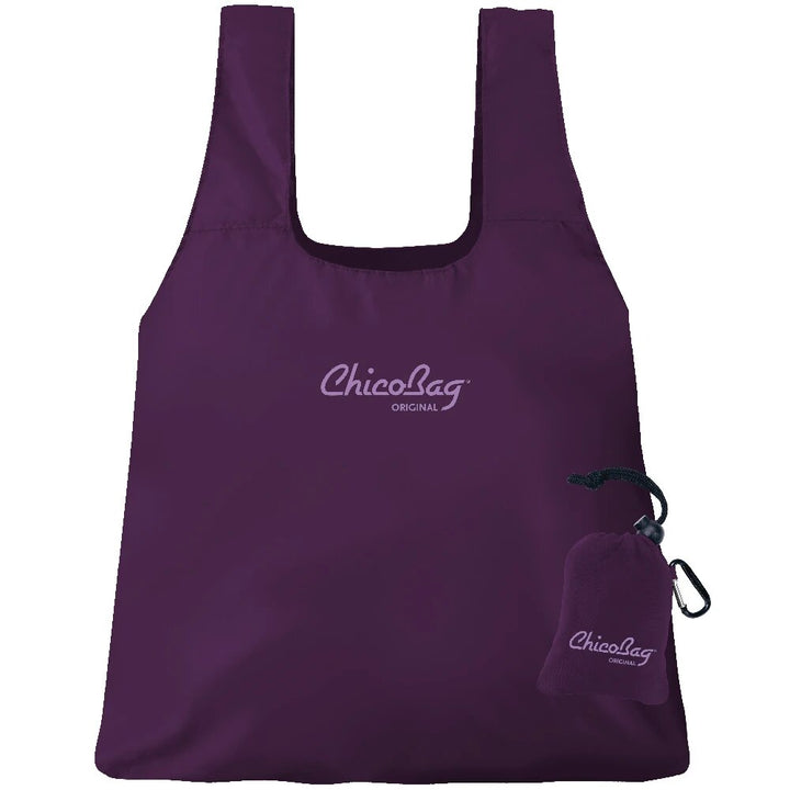 ChicoBag Reusable Shopping Bag with Pouch - Lavender Living