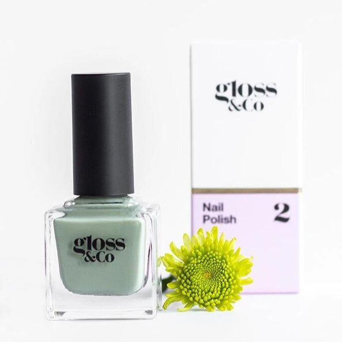 Gloss & Co Nail Polish - Sage - Lavender Living