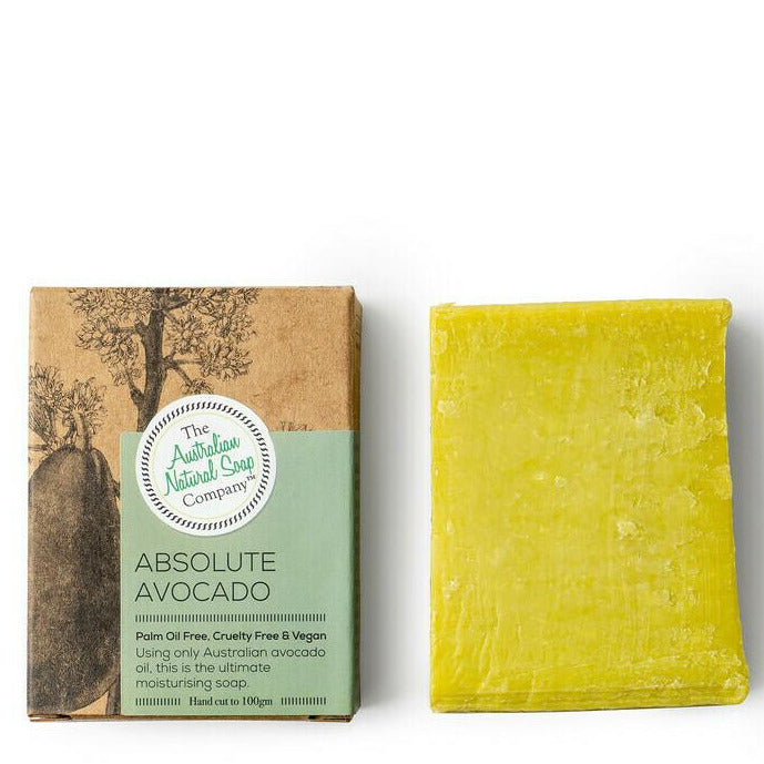 The ANSC Face Soap Bar - Absolute Avocado - Lavender Living