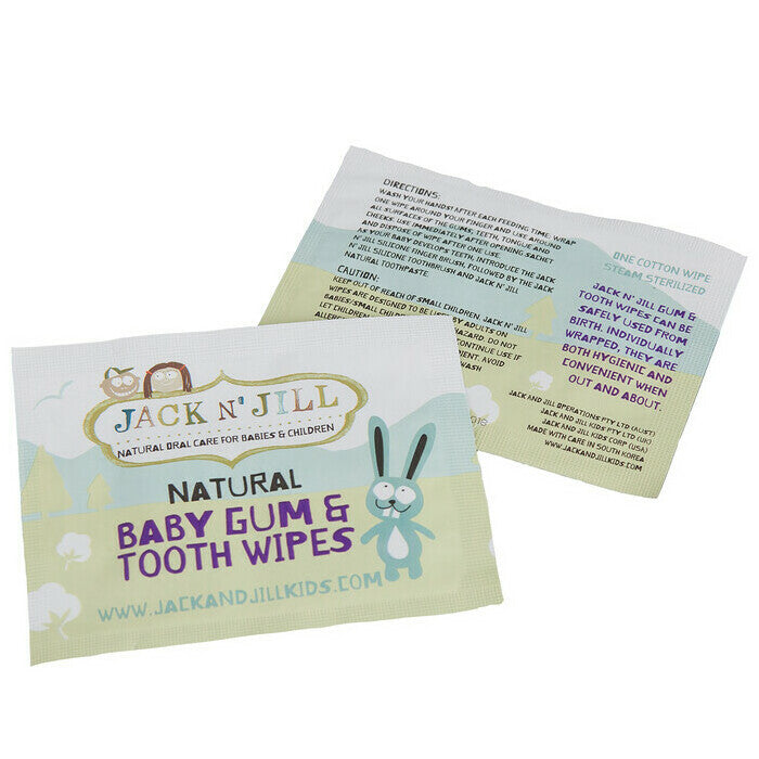 Jack N' Jill Natural Baby Gum and Tooth Wipes - Lavender Living