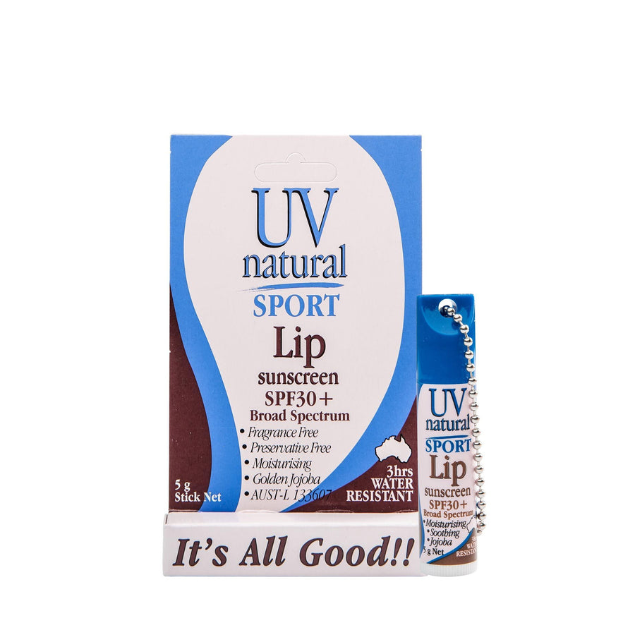 UV Natural Lip Sunscreen - Sport - Lavender Living