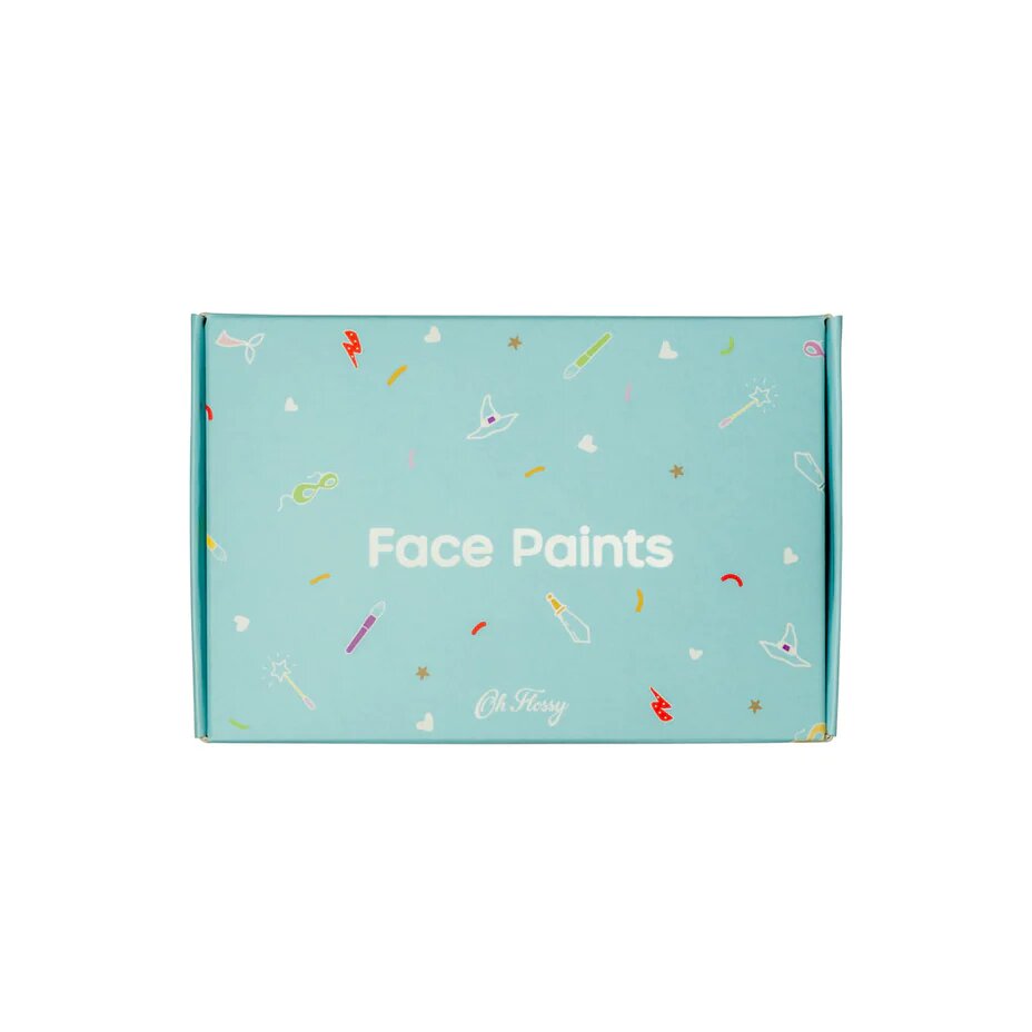 OH FLOSSY Natural Face Paint Set