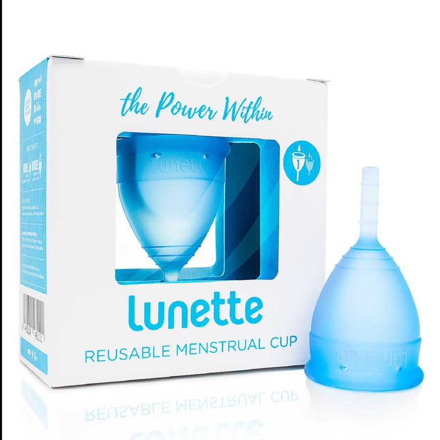 Lunette Reusable Menstrual Cup - Blue - Lavender Living